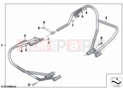 BMW Motorrad BMW 2022 R models R nineT Pure A2 (0M91) Engine protection bar | Engine protection bar