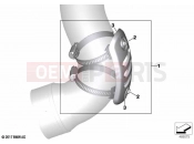 BMW Motorrad BMW 2022 R models R nineT Pure A2 (0M91) Heel deflector | Heel deflector