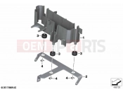 BMW Motorrad BMW 2022 R models R nineT Pure A2 (0M91) Bracket, control unit | Bracket, control unit