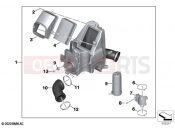 BMW Motorrad BMW 2022 R models R nineT Pure A2 (0M91) Intake silencer | Intake silencer
