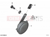 BMW Motorrad BMW 2022 R models R nineT Pure A2 (0M91) Horn | Horn