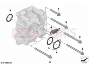 BMW Motorrad BMW 2021 R models R nineT Urban 20 (0L91,0L93) Mounting, control carrier | Mounting, control carrier