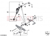 BMW Motorrad BMW 2020 S models S 1000 R (0E51, 0E53) Outer gearshift parts | Outer gearshift parts