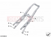 BMW Motorrad BMW 2020 S models S 1000 R (0E51, 0E53) Rear frame | Rear frame