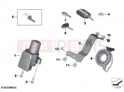 BMW Motorrad BMW 2020 S models S 1000 R (0E51, 0E53) Radio-controlled locking system | Radio-controlled locking system