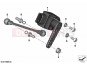 BMW Motorrad BMW 2020 S models S 1000 R (0E51, 0E53) Level sensor, rear | Level sensor, rear