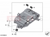 BMW Motorrad BMW 2020 S models S 1000 R (0E51, 0E53) Bracket, control unit | Bracket, control unit