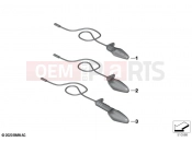 BMW Motorrad BMW 2020 S models S 1000 R (0E51, 0E53) LED turn indicators front | LED turn indicators front