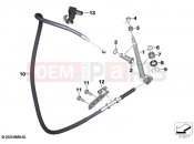 BMW Motorrad BMW 2020 S models S 1000 R (0E51, 0E53) Clutch operator with lever | Clutch operator with lever