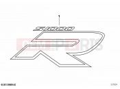 BMW Motorrad BMW 2020 S models S 1000 R (0E51, 0E53) Model lettering | Model lettering