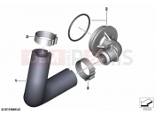 BMW Motorrad BMW 2020 S models S 1000 R (0E51, 0E53) Crankcase ventilation | Crankcase ventilation