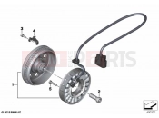 BMW Motorrad BMW 2020 S models S 1000 R (0E51, 0E53) Alternator | Alternator
