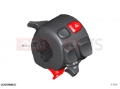 BMW Motorrad BMW 2020 S models S 1000 R (0E51, 0E53) Multifunction switch left button black 2 | Multifunction switch left button black 2