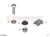 BMW Motorrad BMW 2020 S models S 1000 R (0E51, 0E53) Mounting yaw sensor | Mounting yaw sensor
