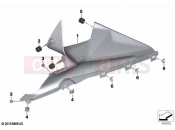 Side trim panel top | Side trim panel top - BMW Motorrad S 1000 RR 19 (0E21, 0E23) 2022