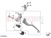 Clutch control assembly - BMW Motorrad S 1000 RR 19 (0E21, 0E23) 2022