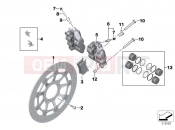 Front wheel brake 4 - BMW Motorrad S 1000 RR 19 (0E21, 0E23) 2022