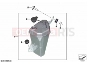 Expansion tank - BMW Motorrad S 1000 RR 19 (0E21, 0E23) 2022