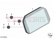 Instrument cluster / TFT display - BMW Motorrad S 1000 RR 19 (0E21, 0E23) 2022