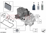 Service, engine oil / inspection 2 - BMW Motorrad S 1000 RR 19 (0E21, 0E23) 2022