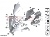 Air duct 2 - BMW Motorrad S 1000 RR 19 (0E21, 0E23) 2022