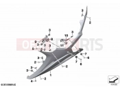 Engine spoiler | Engine spoiler - BMW Motorrad S 1000 RR 19 (0E21, 0E23) 2022