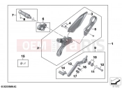 Footrest system, right | Footrest system, right - BMW Motorrad S 1000 RR 19 (0E21, 0E23) 2022