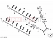 Valves with springs 2 - BMW Motorrad S 1000 RR 19 (0E21, 0E23) 2022