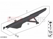 Chain guard carbon 2 - BMW Motorrad S 1000 RR 19 (0E21, 0E23) 2022