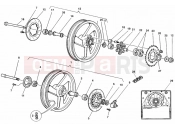 DUCATI Monster 600 WHEELS » FRONT WHEEL