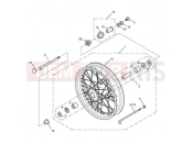 TRIUMPH SCRAMBLER EFI Front Wheel