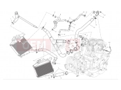 DUCATI Diavel Chromo Cooling system