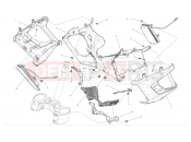 DUCATI Diavel Chromo Half fairing
