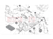 DUCATI Diavel Chromo Battery support
