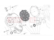 DUCATI Diavel Chromo Clutch-side crankcase cover