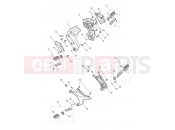 Triumph 2014 TROPHY 1215 SE Footrests & Mountings