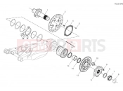 Rear wheel spindle - Ducati Streetfighter V4 2024