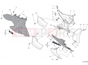 Right side fairings - Ducati Streetfighter V4 2024