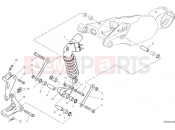 DUCATI 2024 Panigale V4 SP2 Rear shock absorber