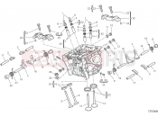 DUCATI Multistrada V2 S Vertical cylinder head