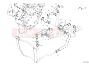 DUCATI 2024 Panigale V4 S Cooling circuit