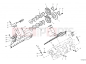 DUCATI 2024 Panigale V4 S Rear cylinder head timing