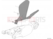 DUCATI 2024 Panigale V4 S Rear mudguard