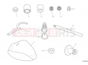 DUCATI 2024 Panigale V4 R Workshop service tools (frame)