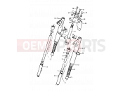 34 - FRONT FORK (A100-4,K,L,M) - Suzuki A100 K (1989)