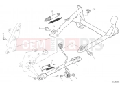 DUCATI 2019 Multistrada 1260 S Touring SIDE STAND