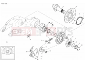 DUCATI 2019 Multistrada 1260 S Touring HUB, REAR WHEEL