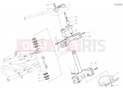 DUCATI 2019 Multistrada 1260 S Touring STEERING HEAD BASE ASSEMBLY