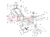 DUCATI Monster 900 Cromo FRAME » FRAME
