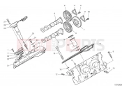DUCATI 2024 Multistrada V4 Rally Rear cylinder head timing